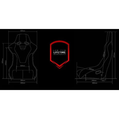 1脚【Braum Racing Falkon R フルバケ ブラック】