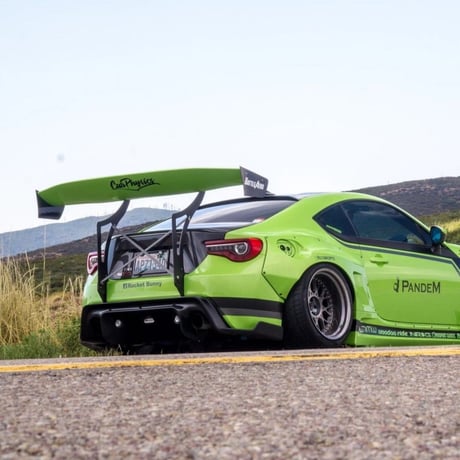 【Battle Aero GTウイングキット スワンネック 86&BRZ】FRP製/170cm