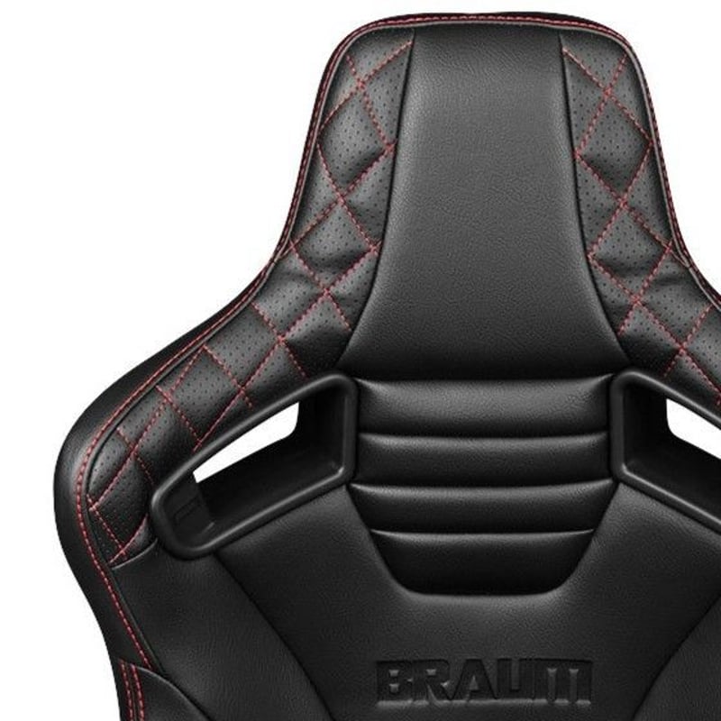 2脚【Braum Racing セミバケットシート Elite-X ダイヤモンド