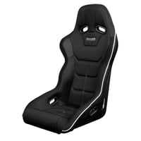 １脚【Braum Racing  フルバケ Falkon X  ブラック＆ホワイトパイピング】