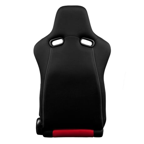 ２脚【Braum Racing  セミバケットシート Venom 赤＆黒】