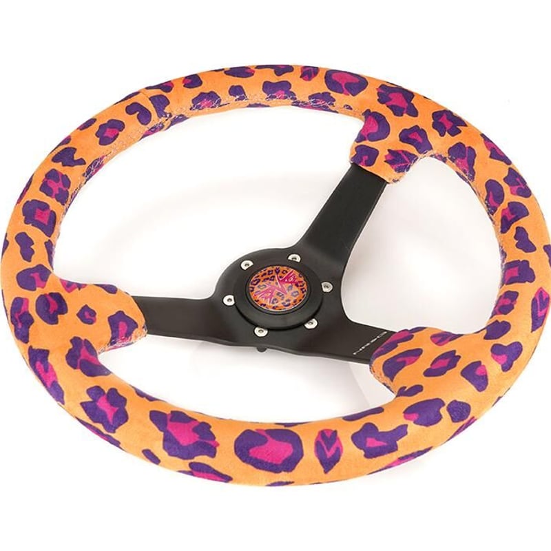 NRG Savage ステアリングホイール Orange Cheetah】 | Works