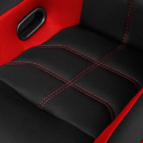 １脚【Braum Racing  フルバケ Falkon X  ブラック＆レッド】