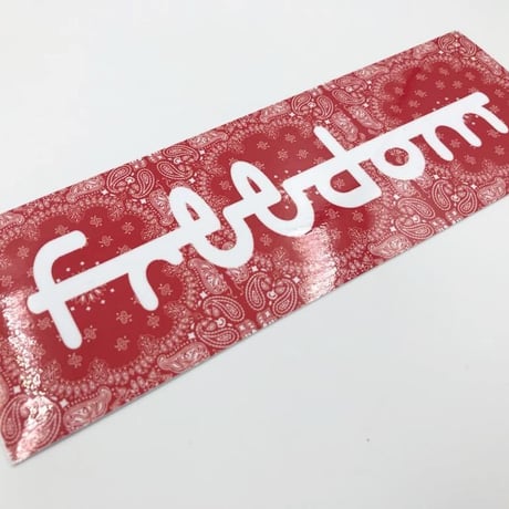 正規品【freedom.tw バンパーステッカー 各色】