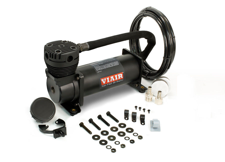 急募！【エアサス VIAIR】「380C コンプレッサー」※未使用、新品 VIAIR 480C エアーコンプレッサー マットブラック】 | Works VERY Osaka