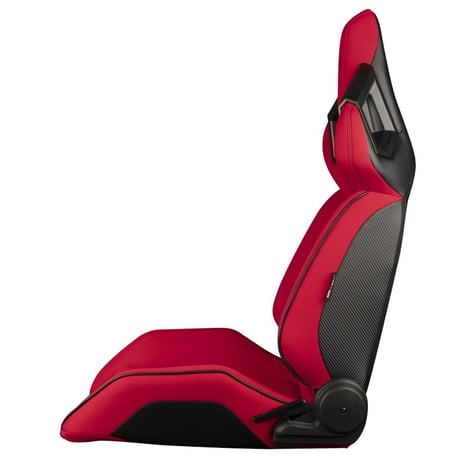 ２脚【Braum Racing Alpha-X レッドクロス＆ブラックステッチ】