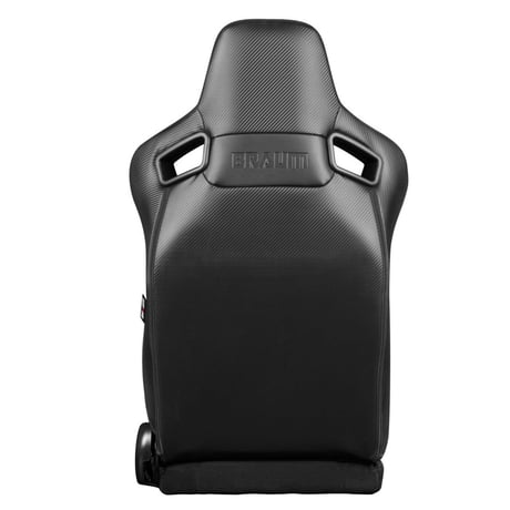 ２脚【Braum Racing  セミバケットシート ネイビーデニム】