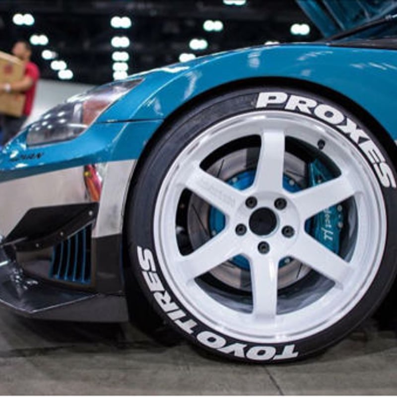 TOYOTIREPROXES タイヤステッカー 4本分8枚 8枚【Toyo Tires PROXES タイヤステッカーセット】 | Works VERY