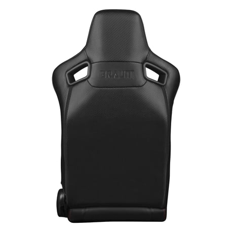 ２脚【Braum Racing  Elite-X 黒＆赤ステッチ】
