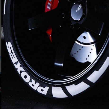 【Toyo Tires  PROXES タイヤステッカー Frost Edition ラバータイプ(Permanent)】
