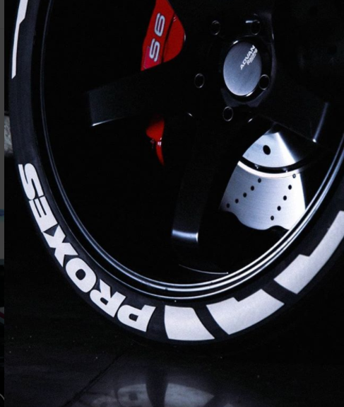 Toyo Tires PROXES タイヤステッカー Frost Edition ラバータ