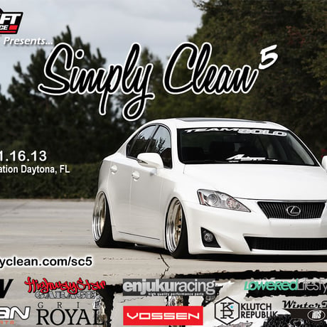 【Simply Clean バンパーステッカー】
