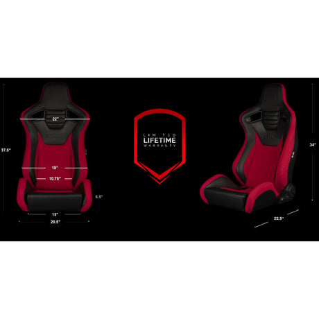 ２脚【Braum Racing Elite-S セミバケ レッド】