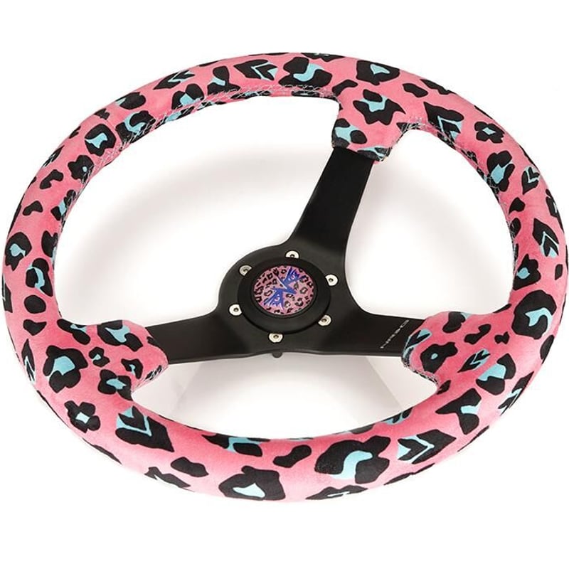 NRG Savage ステアリングホイール Pink Cheetah】 | Works VE NRG Savage ステアリングホイール Pink Cheetah】 | Works VE