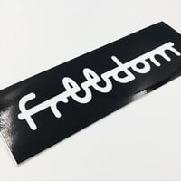 正規品【freedom.tw バンパーステッカー 各色】