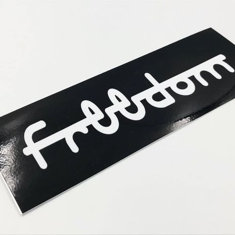 正規品【freedom.tw バンパーステッカー 各色】