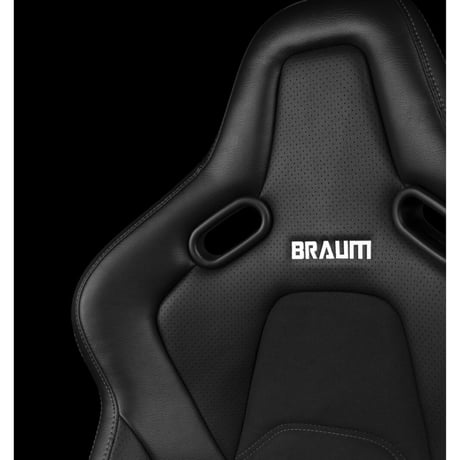 １脚【Braum Racing  フルバケ Falkon S ホワイトステッチ】