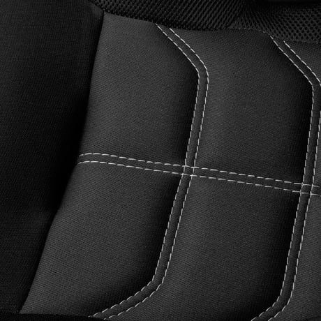 １脚【Braum Racing  フルバケ Falkon X  ブラック＆ホワイトパイピング】