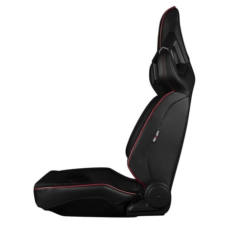 ２脚【Braum Racing Alpha-X セミバケ ブラックステッチ Lowサイドサポート】
