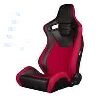 2脚【Braum Racing セミバケットシート ワインレッド】 | Works