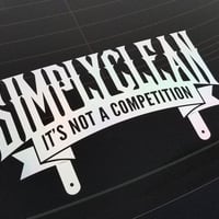 【Simply Clean リアウィンドウ ステッカー オイルスリック】