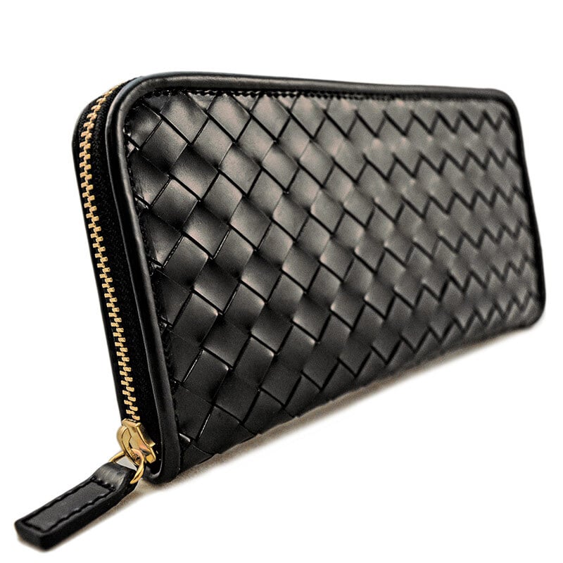 【美品】ジェニュイン コードバン ロングウォレット 長財布　ブラック SHIPS: コードバン ロングウォレット 長財布｜ SHIPS 公式サイト