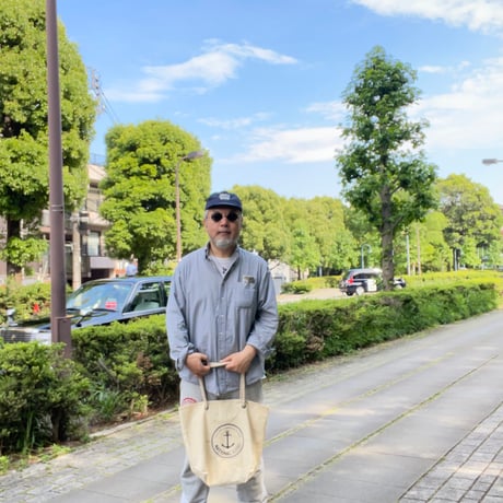 <NATIONAL AZABU x DOC California> bootleg tote
