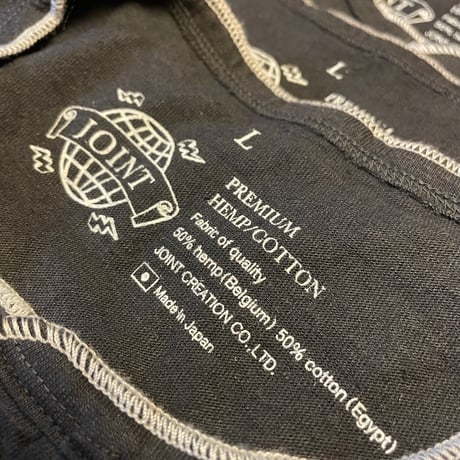 "Henry"  premium hemp cotton Tee <JOINT>