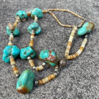 Navajo turquoise necklace *natural stone - Old Stock