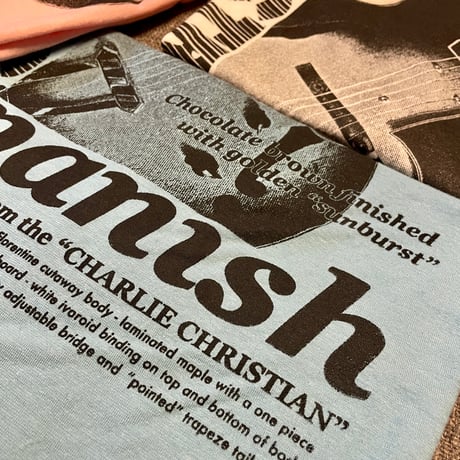 ERECTRIC SPANISH 5/8  hemp cotton Tee <ON THE BUS>