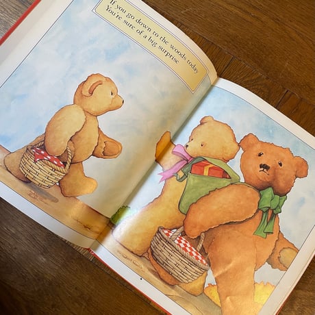 THE TEDDY BEARS PICNIC - Illustrated by Bruce Whatley *FREE TAPE inside