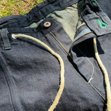 13oz Hemp Denim rope pants <JOINT>