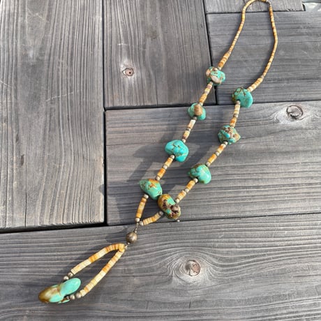 Navajo turquoise necklace *natural stone - Old Stock