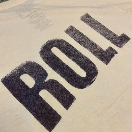 "ROLL" from USA hemp cotton tee