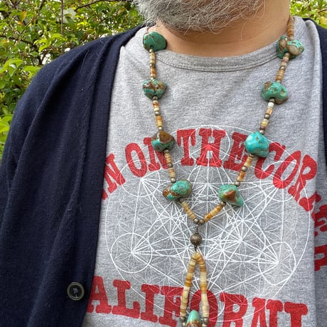 Navajo turquoise necklace *natural stone - Old Stock