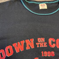 <DOWN ON THE CORNER > guitar logo "JOINT" h/c Tee