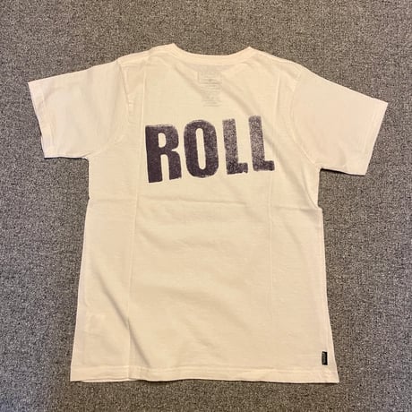 "ROLL" from USA hemp cotton tee