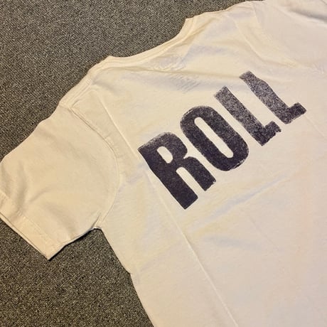 "ROLL" from USA hemp cotton tee