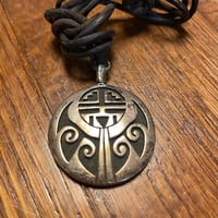Hopi coin pendant top