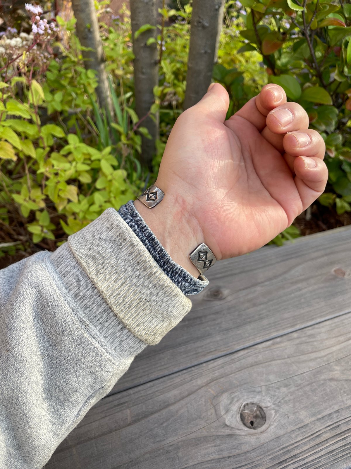 Vintage Kirk Smithターコイズバングル　カークスミス　ビンテージ Vintage Navajo cuff bangle <made by Kirk Smith>