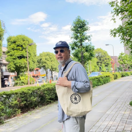 <NATIONAL AZABU x DOC California> bootleg tote