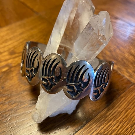 Hopi Bear paw cuff bangle - Old Stock