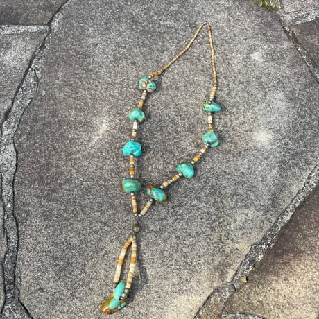 Navajo turquoise necklace *natural stone - Old Stock