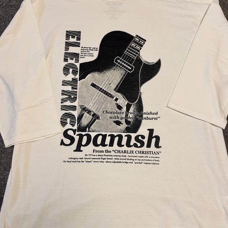 ERECTRIC SPANISH 5/8  hemp cotton Tee <ON THE BUS>
