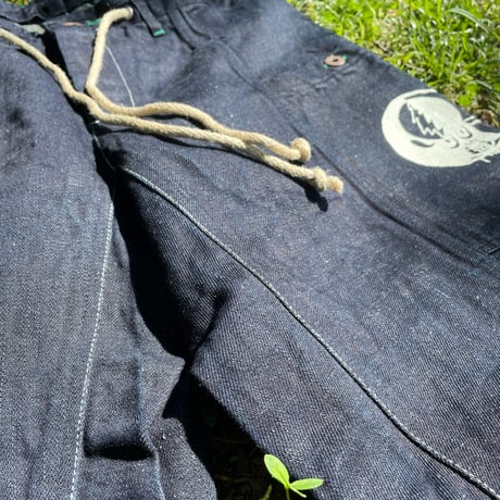 13oz Hemp Denim rope pants <JOINT>
