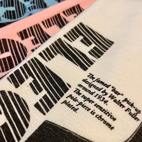 ERECTRIC SPANISH 5/8  hemp cotton Tee <ON THE BUS>