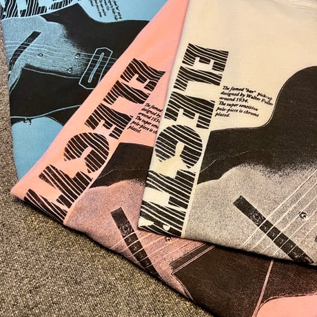 ERECTRIC SPANISH 5/8  hemp cotton Tee <ON THE BUS>