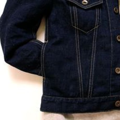 hemp denim jacket for women <JOINT>