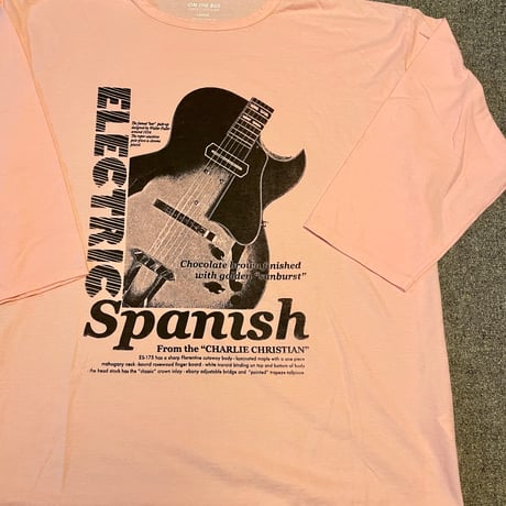 ERECTRIC SPANISH 5/8  hemp cotton Tee <ON THE BUS>