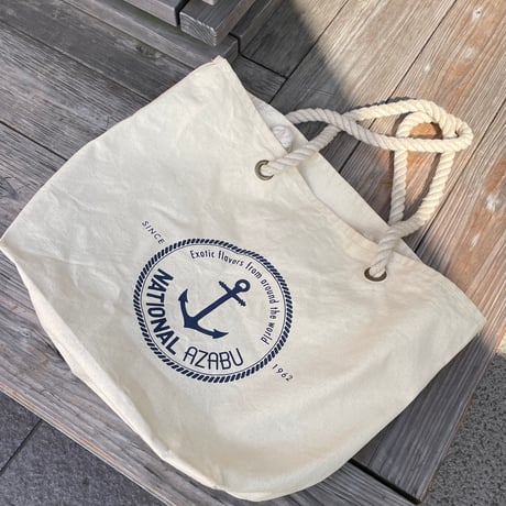 <NATIONAL AZABU x DOC California> bootleg tote